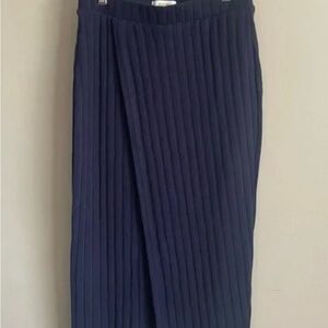 Anthropologie (Maeve) Navy Midi Skirt